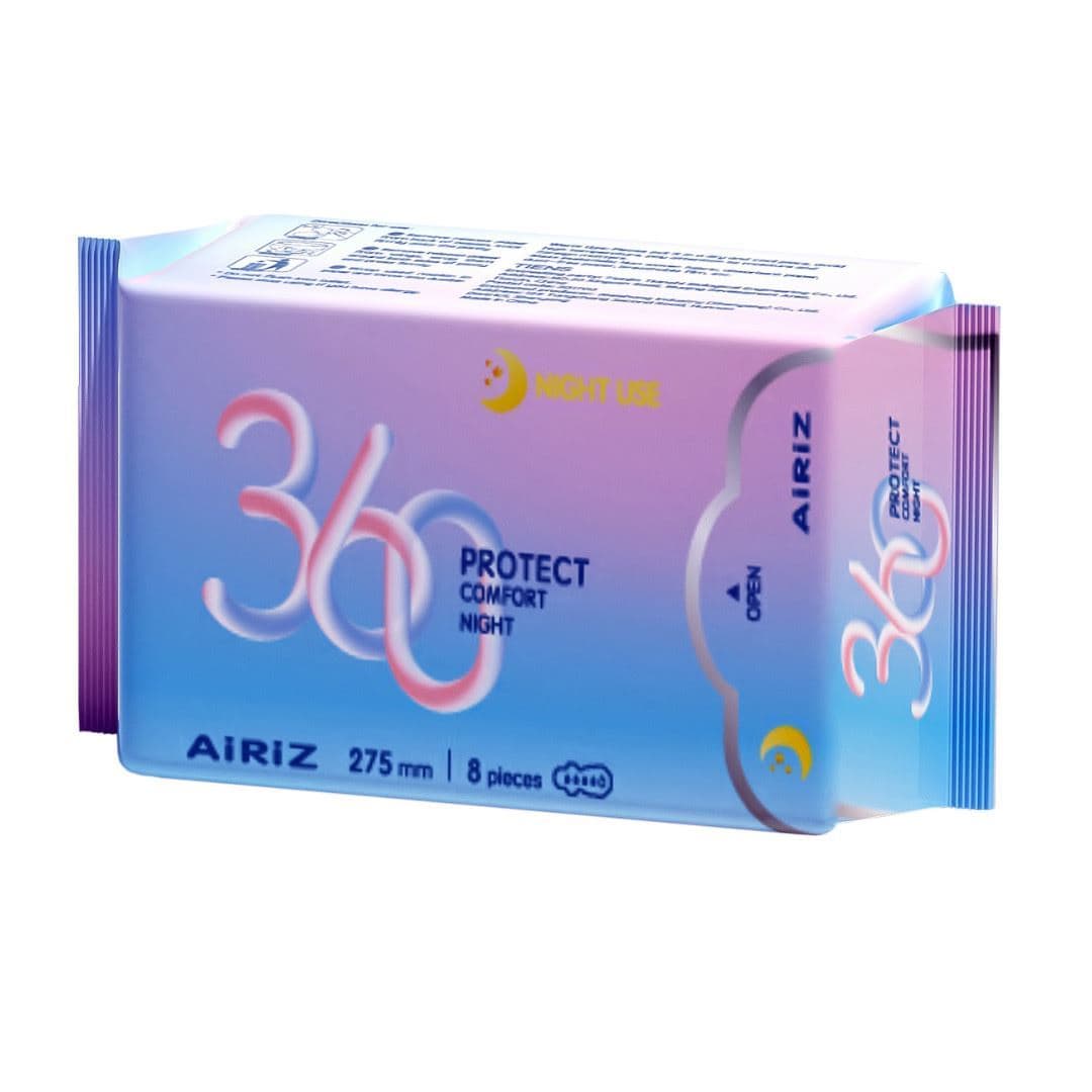 英文版奥宜丝360安护卫生巾-夜用(275mm)DR04W0010